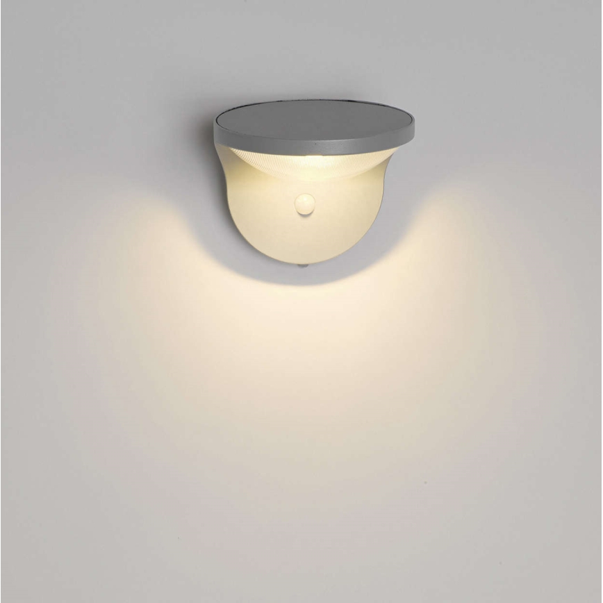 Philips 17808/87/16 - LED Solarna svjetiljka sa senzorom za pokret i dan/noć MYGARDEN DUSK 1xLED/1W/3,7V 2200 mAh IP44