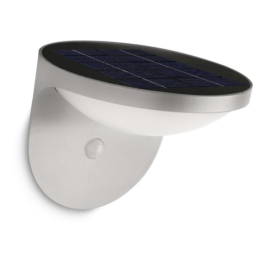 Philips 17808/87/16 - LED Solarna svjetiljka sa senzorom za pokret i dan/noć MYGARDEN DUSK 1xLED/1W/3,7V 2200 mAh IP44