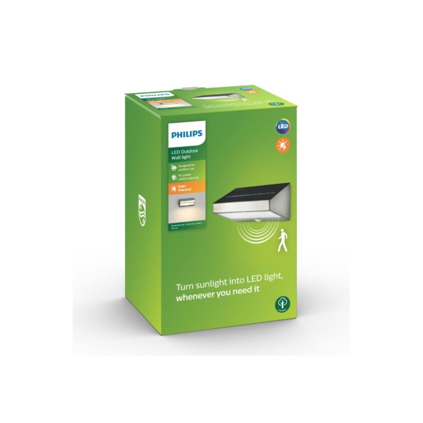 Philips 17811/47/16 - Solarno LED osvjetljenje s senzorom MYGARDEN GREENHOUSE LED/15W IP44