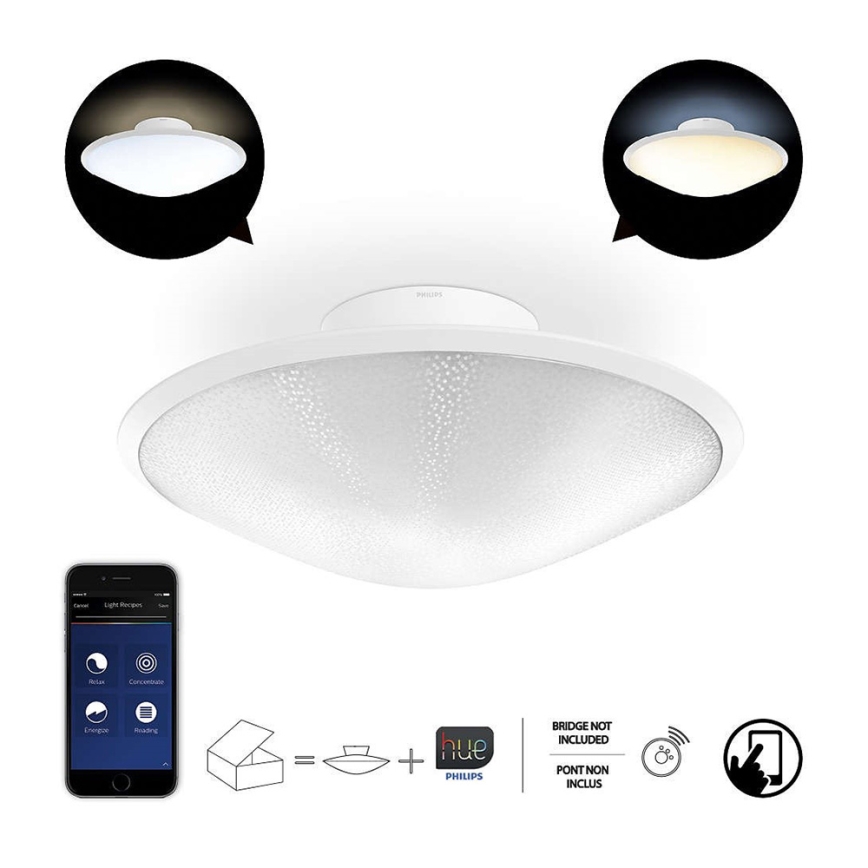 Philips - Stropna svjetiljka za prigušivanje Hue PHOENIX 3xLED/5W/9W/17W