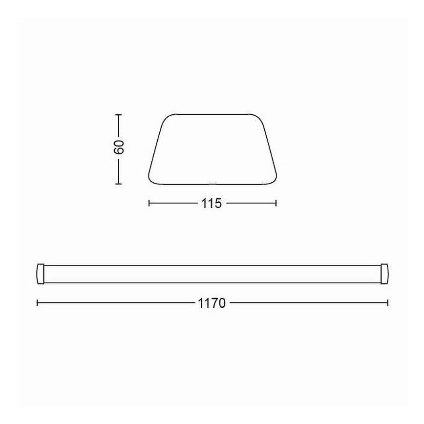 Philips - LED Svjetiljka za ispod ormarića LED/50W/230V 4000K