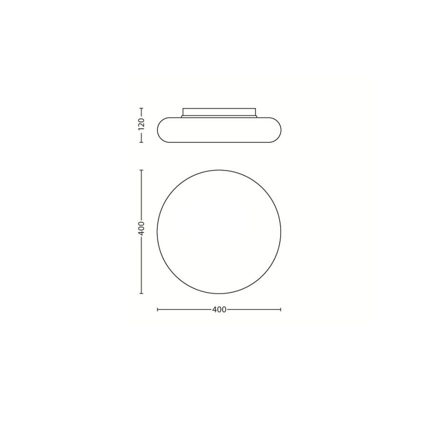Philips 32067/31/16 - Stropna svjetiljka za kupaonicu MYBATHROOM MIST 2xE27/15W/230V IP44