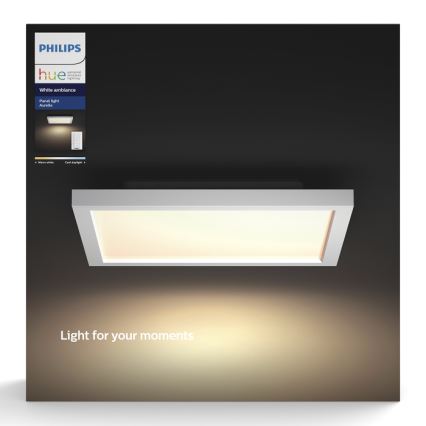 Philips - LED Prigušivi nadgradni panel Hue AURELLE LED/28W/230V