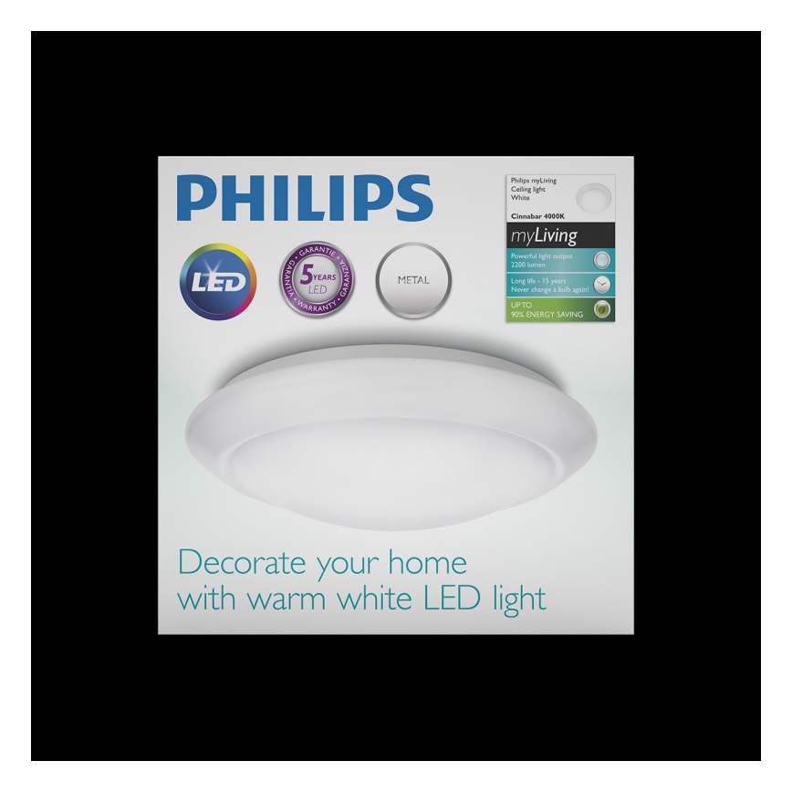 Philips - LED stropno svjetlo LED/20W/230V 4000K