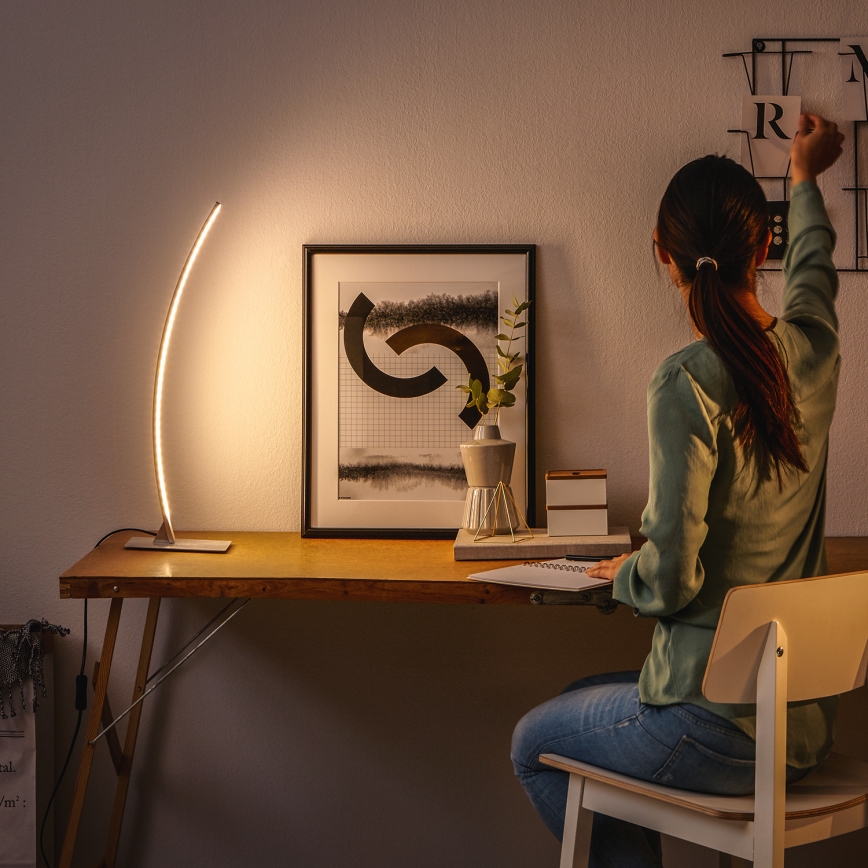 Philips 38921/17/P1 - LED stolna lampa MYLIVING HEXAGON LED/9,5W/230V