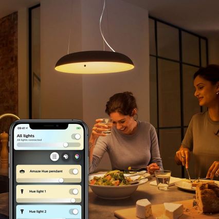 Philips - LED Prigušivi luster na sajli Hue AMAZE LED/39W/230V + DU