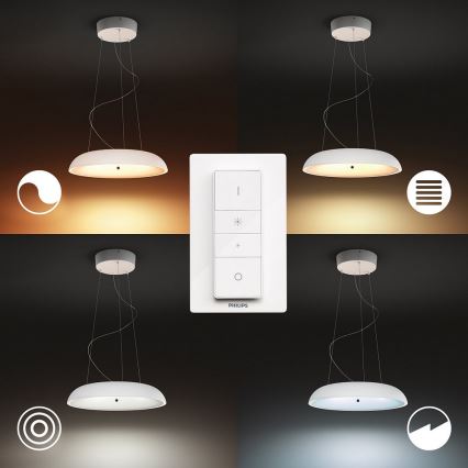 Philips - LED Prigušivi luster na sajli Hue AMAZE LED/39W/230V + DU