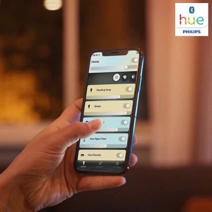 Philips - LED Prigušiva lampa Hue WELLNESS 1xE27/8,5W/230V + DU