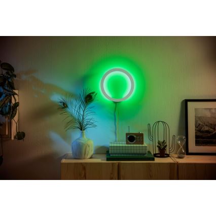 Philips - LED RGBW Prigušiva zidna svjetiljka Hue SANA White and Color Ambiance LED/20W/230V