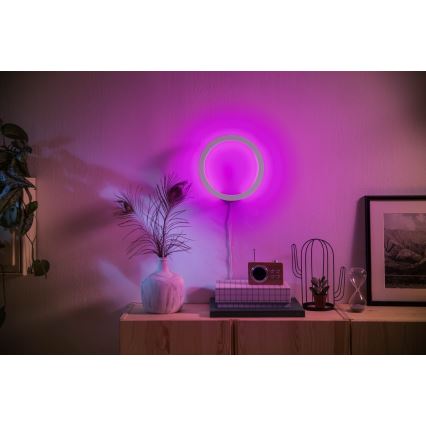 Philips - LED RGBW Prigušiva zidna svjetiljka Hue SANA White and Color Ambiance LED/20W/230V