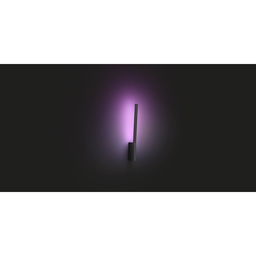 Philips - LED RGBW Prigušiva zidna svjetiljka Hue LIANE White And Color Ambiance 1xLED/12W/230V