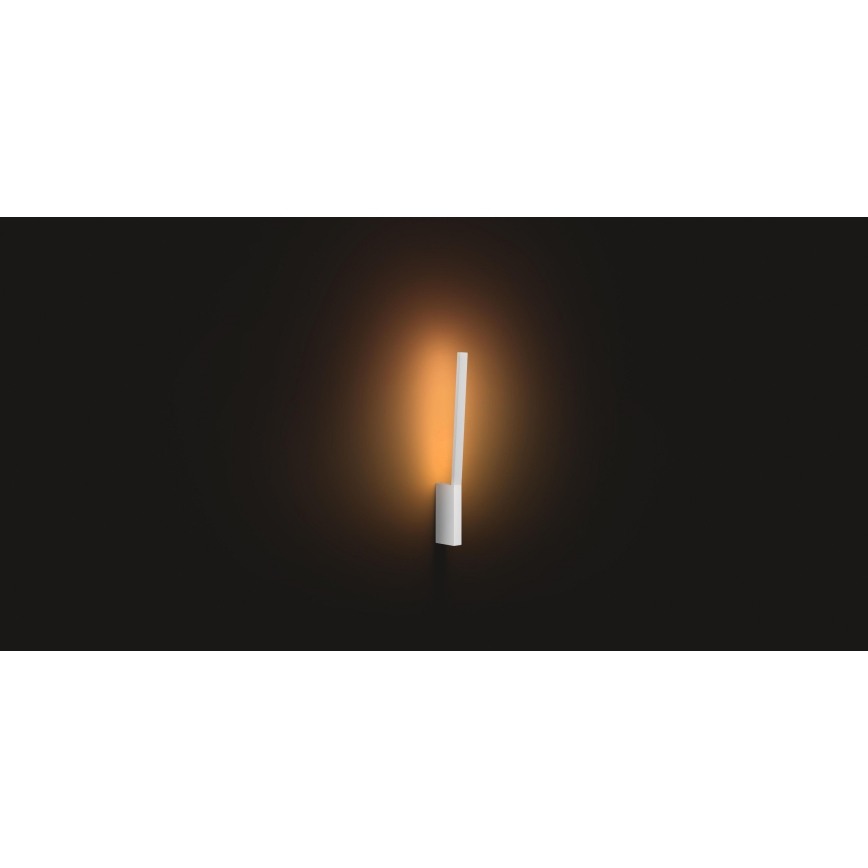 Philips - LED RGBW Prigušiva zidna svjetiljka Hue LIANE White And Color Ambiance 1xLED/12W/230V