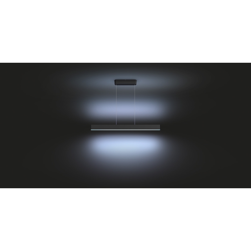 Philips -  LED RGBW Prigušivi luster na sajli Hue ENSIS White And Color Ambiance 2xLED/39W/230V