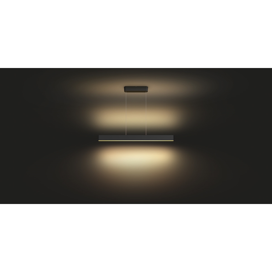 Philips -  LED RGBW Prigušivi luster na sajli Hue ENSIS White And Color Ambiance 2xLED/39W/230V