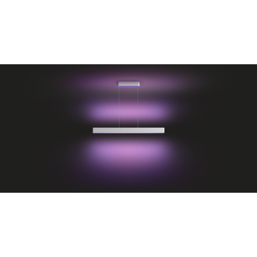 Philips - LED RGBW Prigušivi luster na sajli Hue ENSIS White And Color Ambiance 2xLED/39W/230V
