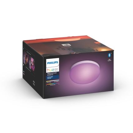 Philips - LED RGBW Prigušiva stropna svjetiljka Hue FLOURISH White And Color Ambiance LED/32W/230V