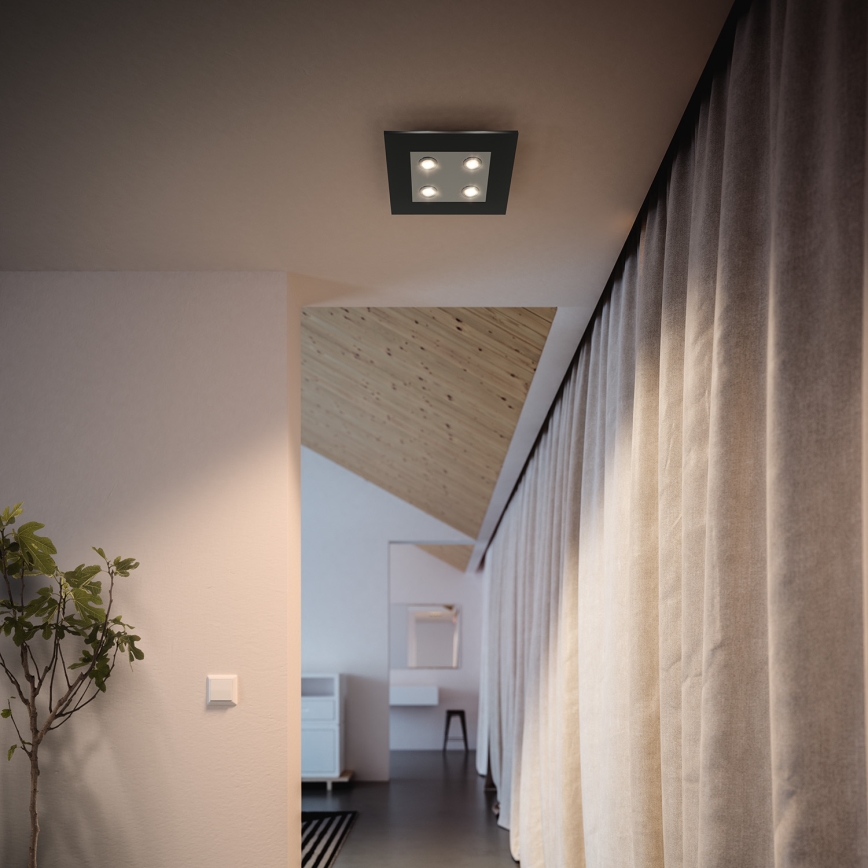 Philips 40925/30/16 - LED Stropna svjetiljka INSTYLE MATRIX 4xLED/4,5W/230V
