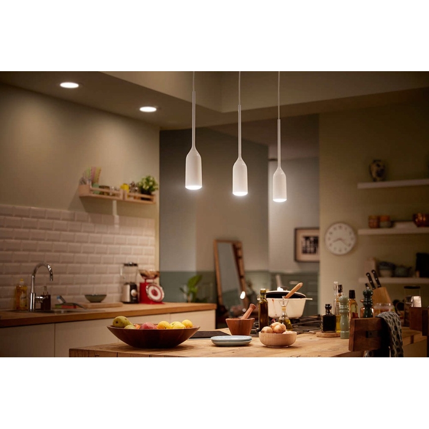 Philips - LED Prigušivi luster na sajli Hue DEVOTE 1xE27/9,5W/230V