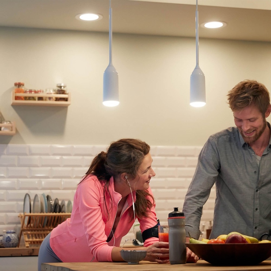 Philips - LED Prigušivi luster na sajli Hue DEVOTE 1xE27/9,5W/230V