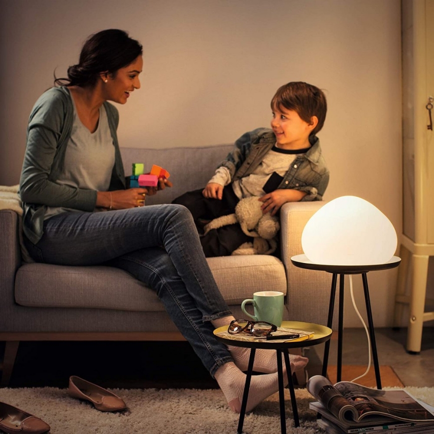 Philips - LED prigušivačka Hue WELLNER 1xE27/8,5W/230V + daljinski upravljač