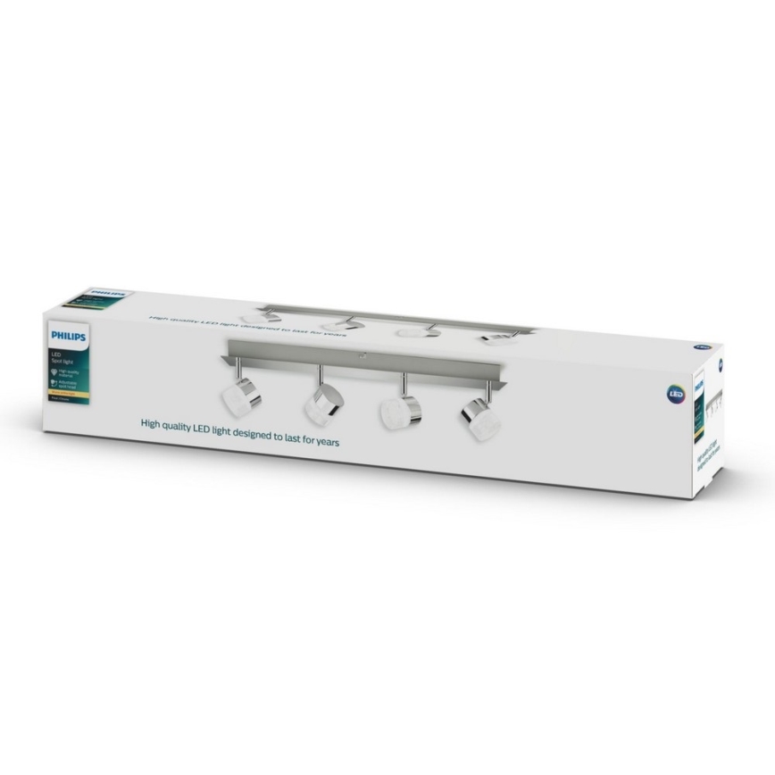 Philips 50149/11/P1 - LED Reflektorska svjetiljka FLOAT 4xLED/4,5W/230V