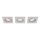Philips 50193/87/PN - SET 3x Ugradbena svjetiljka ENNEPER 1xGU10/5,5W/230V
