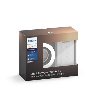 Philips - LED Prigušiva svjetiljka Hue MILLISKIN 1xGU10/5,5W/230V