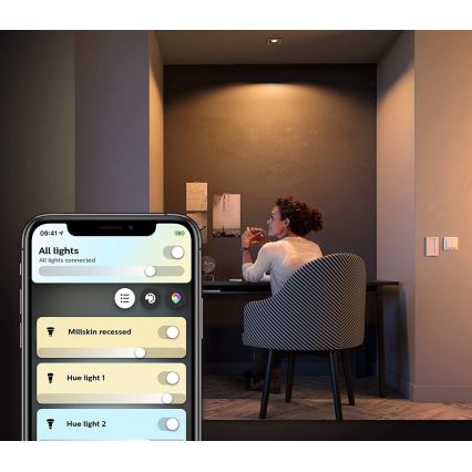 Philips  - LED Prigušiva svjetiljka Hue MILLISKIN 1xGU10/5W/230V