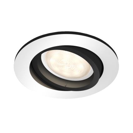 Philips - LED RGBW Prigušiva ugradbena svjetiljka Hue CENTURA 1xGU10/5,7W/230V