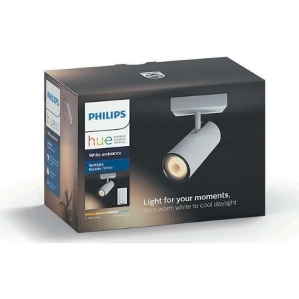 Philips - LED Prigušiva reflektorska svjetiljka Hue BURATTO 1xGU10/5,5W