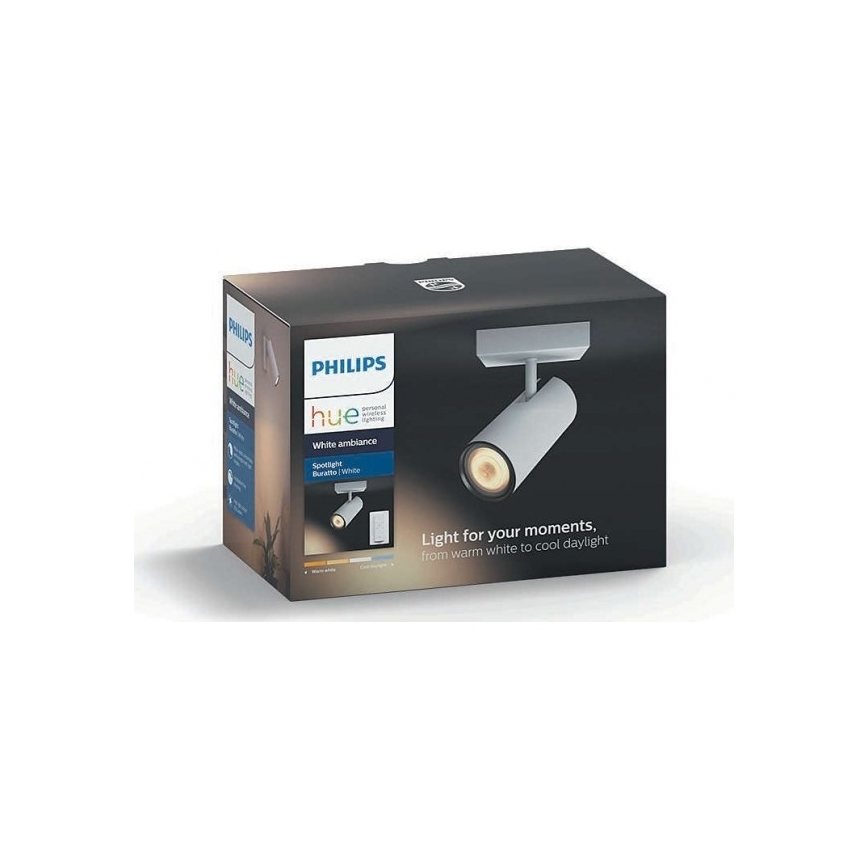 Philips - LED Prigušiva reflektorska svjetiljka Hue BURATTO 1xGU10/5,5W