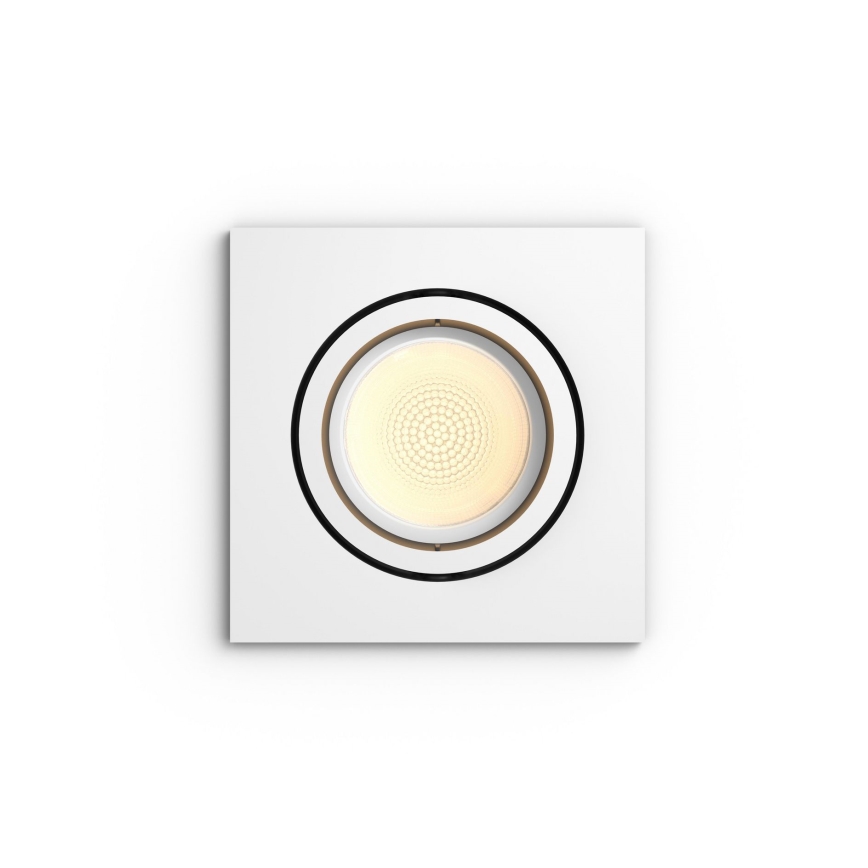 Philips - LED RGB Prigušiva ugradbena svjetiljka Hue CENTURA 1xGU10/5,7W/230V