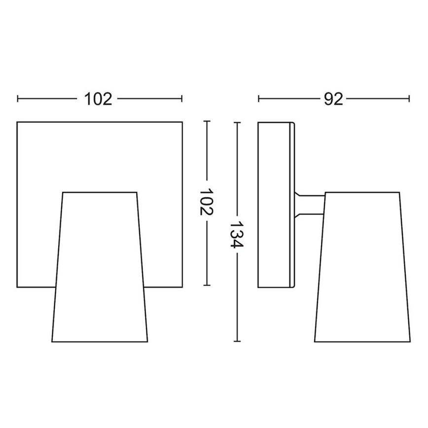 Philips - LED Reflektorska svjetiljka 1xGU10/5,5W/230V