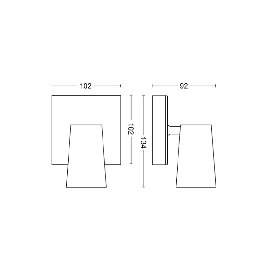 Philips - Reflektorska svjetiljka 1xGU10/5,5W/230V