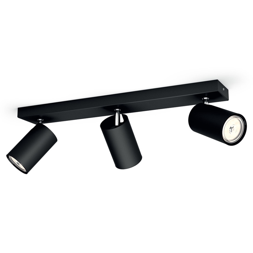 Philips 50593/30/PN - Stropna svjetiljka MYLIVING KOSIPO 3xGU10/10W/230V