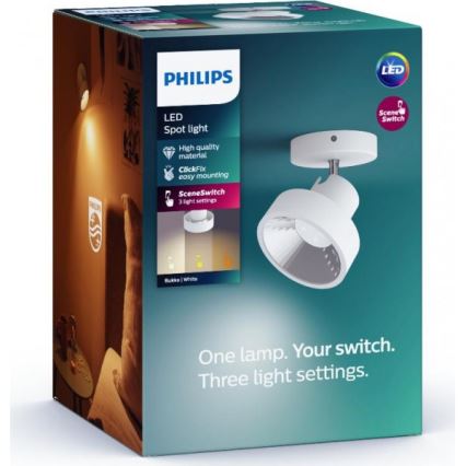 Philips 50601/31/P0 - LED Reflektorska svjetiljka BUKKO LED/4,5W/230V