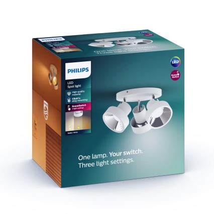 Philips - LED Reflektorska svjetiljka 3xLED/4,5W/230V