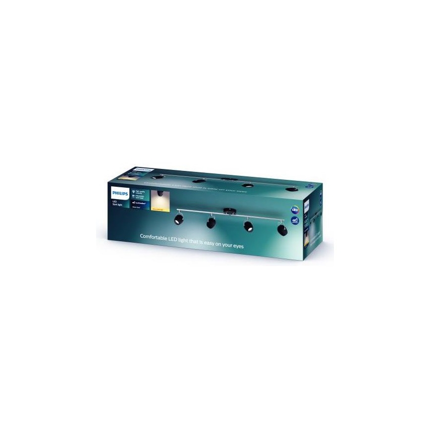 Philips 50614/30/P0 - LED Reflektorska svjetiljka RIVANO 4xLED/4,3W/230V