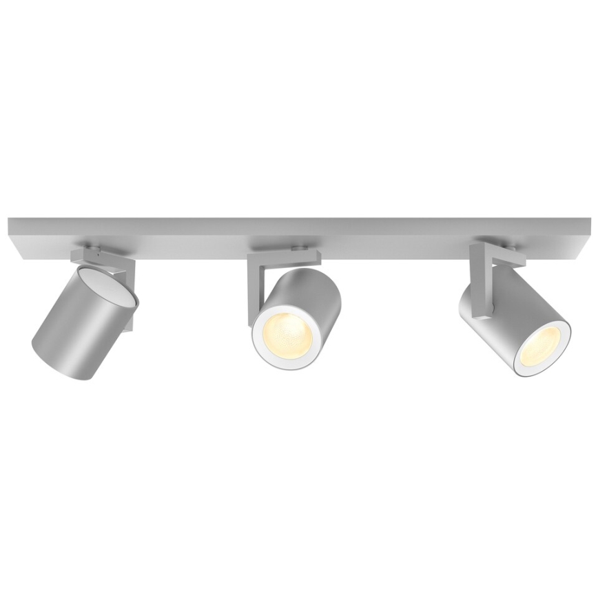 Philips - LED RGBW Prigušiva reflektorska svjetiljka Hue ARGENA 3xGU10/5,7W/230V