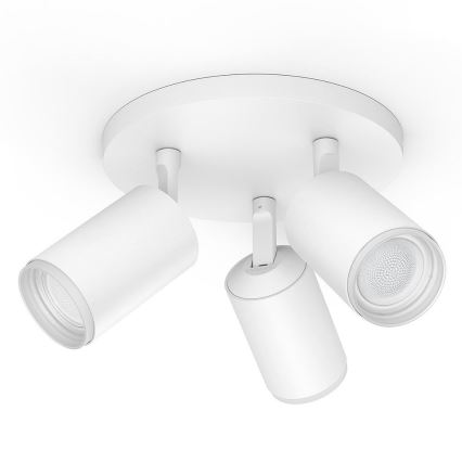 Philips - LED RGBW Prigušiva reflektorska svjetiljka Hue FUGATO 3xGU10/5,7W/230V