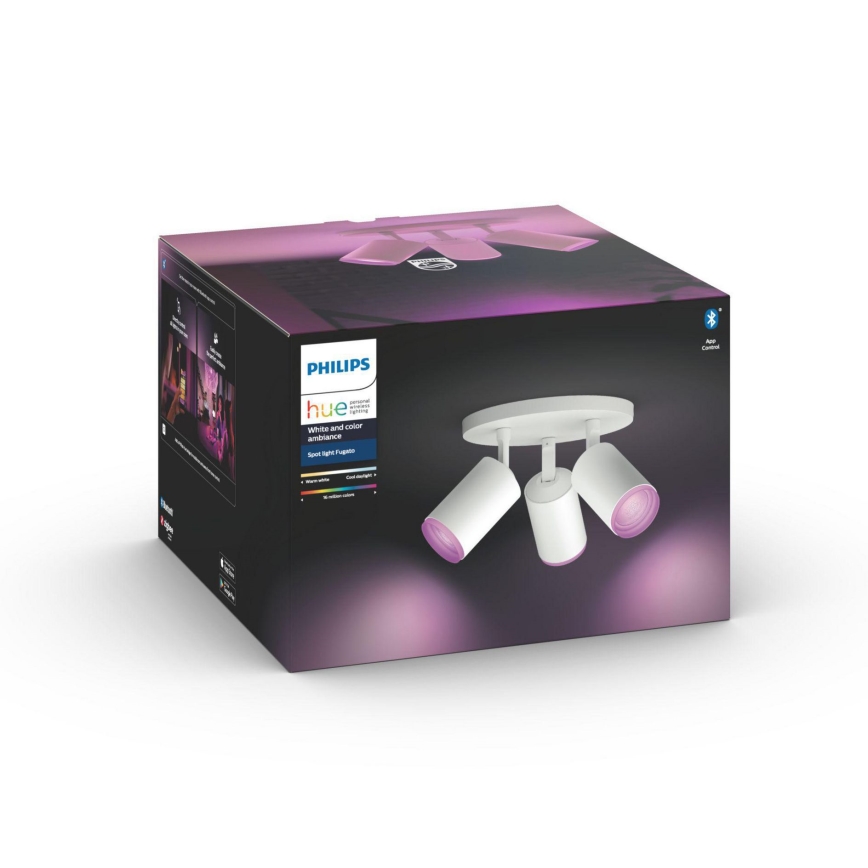 Philips - LED RGBW Prigušiva reflektorska svjetiljka Hue FUGATO 3xGU10/5,7W/230V