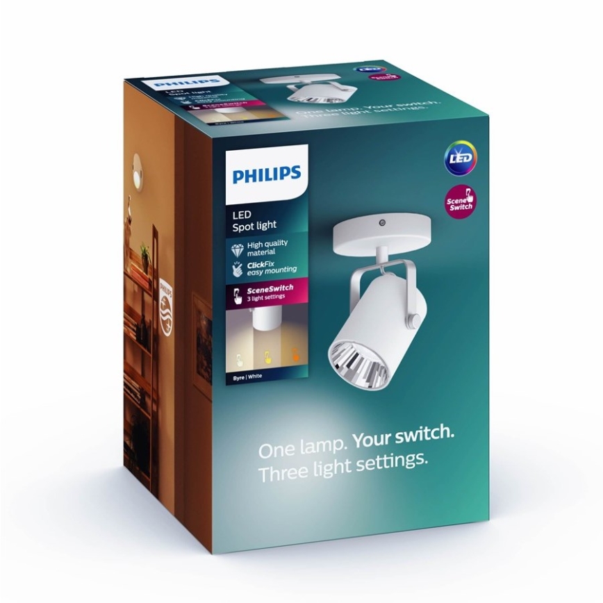 Philips -  LED Reflektorska svjetiljka LED/4,3W/230V 2200/2500/2700K