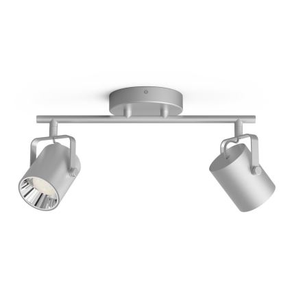 Philips 50662/14/P0 - LED Reflektorska svjetiljka BYRE 2xLED/4,3W/230V 2200/2500/2700K