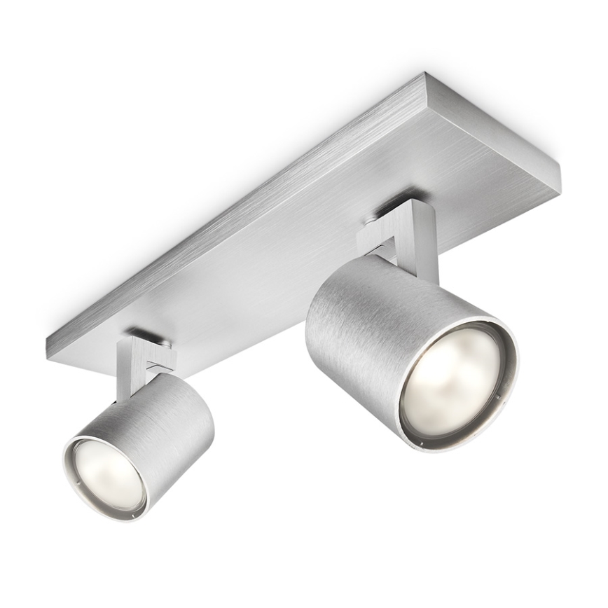 Philips - Stropna spot svjetiljka RUNNER 2xGU10/20W/230V