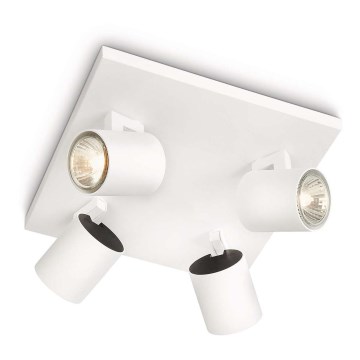 Philips 53094/31/16 - Ugradbena svjetiljka MYLIVING RUNNER 4xGU10/50W/230V