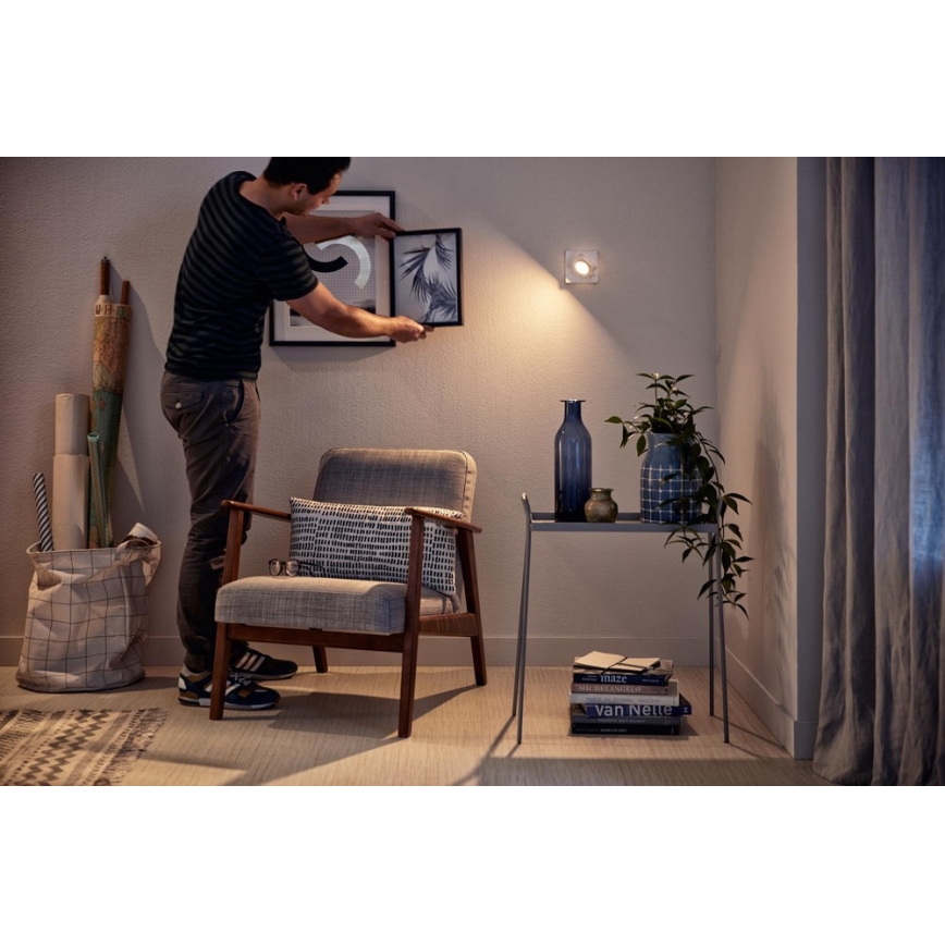 Philips 53190/48/P0 - LED Reflektorska svjetiljka MYLIVING MILLENNIUM 1xLED/4,5W/230V