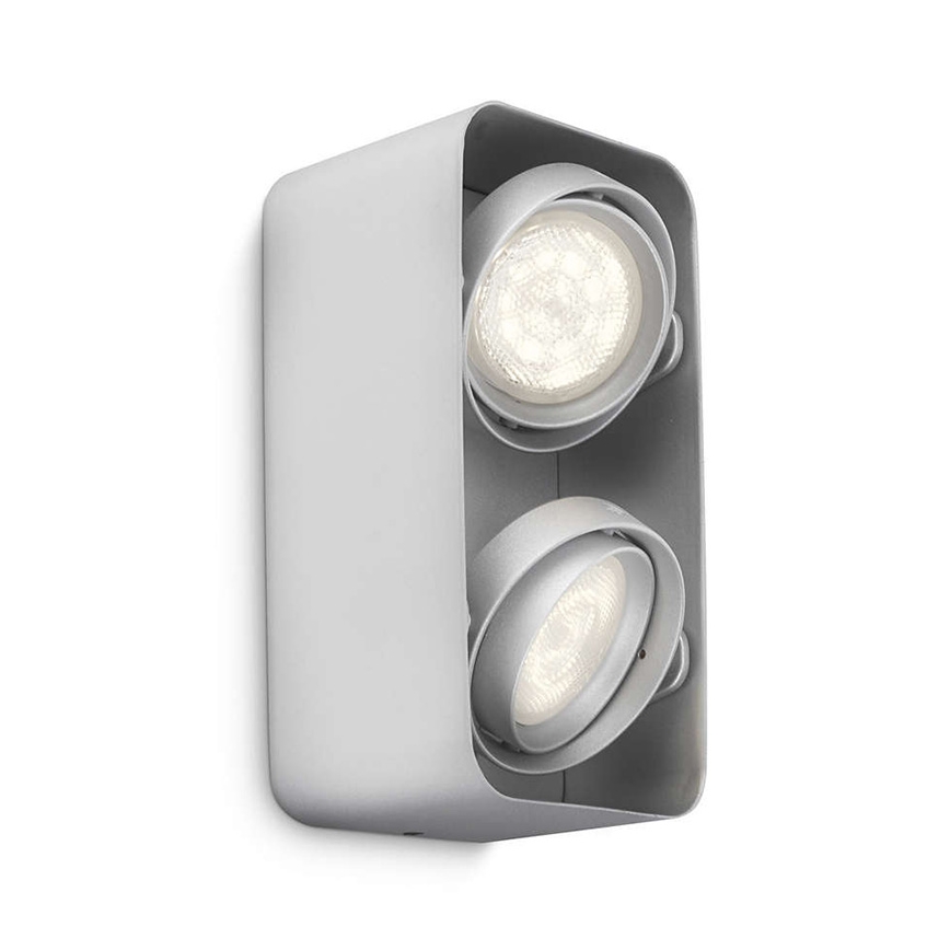 Philips 53202/48/16 - LED Reflektorska svjetiljka AFZELIA 2xLED/3W/230V