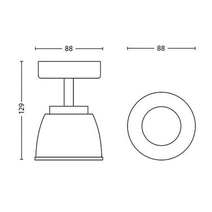 Philips - LED Reflektorska svjetiljka 1xLED/4W/230V