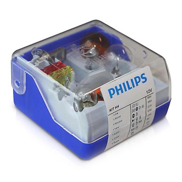 Philips 55005SKKM - Set rezervnih autožarulja H4 12V