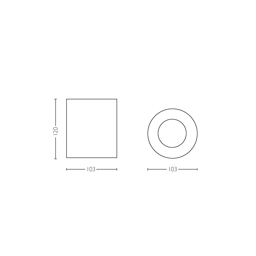 Philips - LED stropna svjetiljka za prigušivanje Hue PILLAR 1xGU10/5,5W